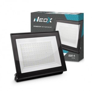 Прожектор NEOX 150W(15000Lm) 6500k 266*216*27 IP65 черный