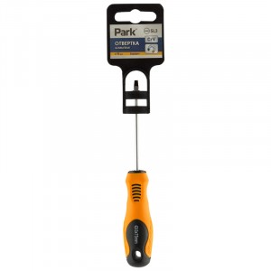 Отвертка PARK SL3*75мм 2к ручка 8406