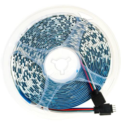 Лента светодиод. General 14.4W/m 60Led/m 12v IP20 RGB SMD5050 