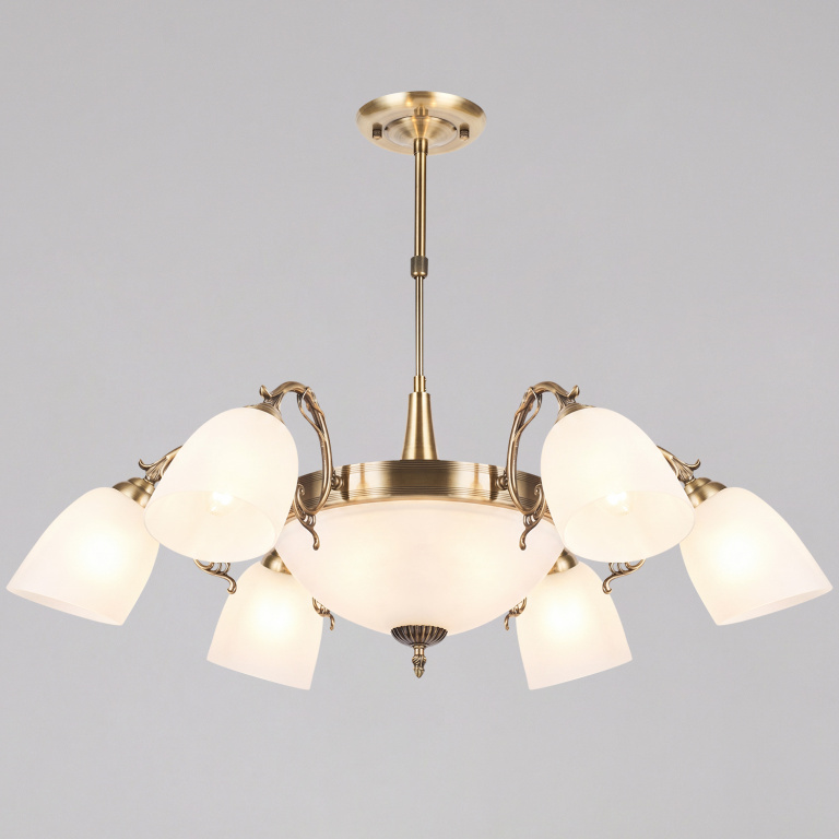 Люстра потолочная S270577/6+2 AB E27