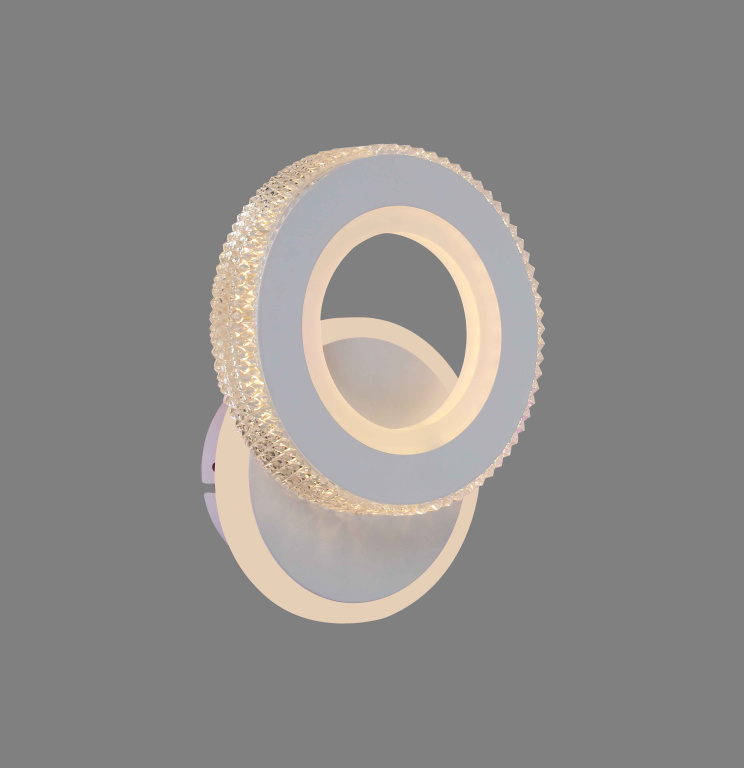 Светильник настенный F11981/1 WT+RGB LED 38W 3K-4K-6K 