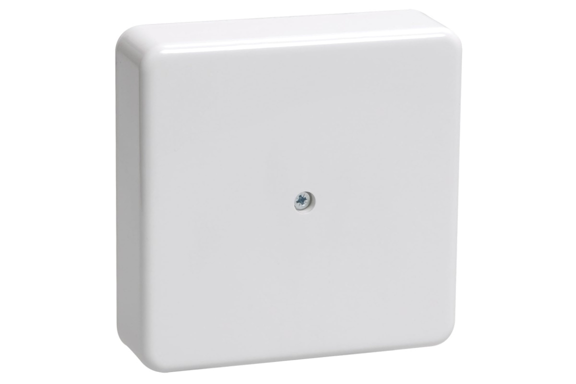 Коробка распред..ОП 100*100*29мм (с клеммами) IP40 КМ41219