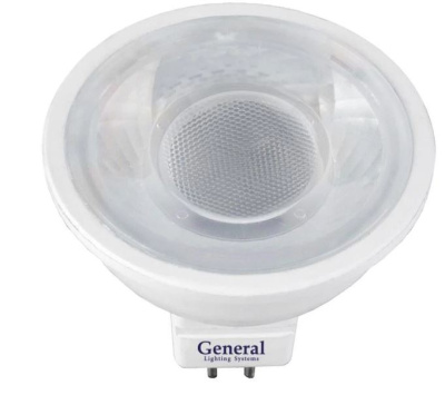 Лампа св/д General MR16 GU5.3 7W 3000K прозр Лампа св/д General MR16 GU5.3 7W 3000K прозр
