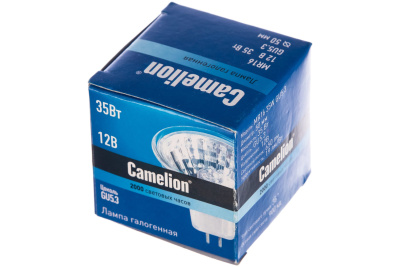 Лампа галогеновая Camelion MR16 GU5.3 12V 35W