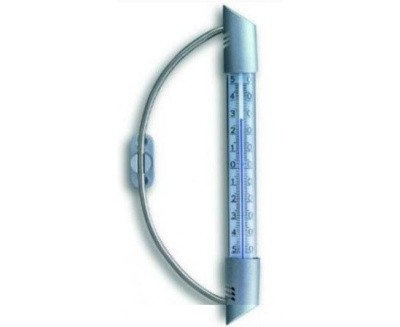 Термометр оконный "премиум" на гвоздиках, нержав.сталь ТБ-209