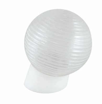 Светильник НББ 64-60-025 60вт Е27 наклон. основание стекло "Кольца" TDM