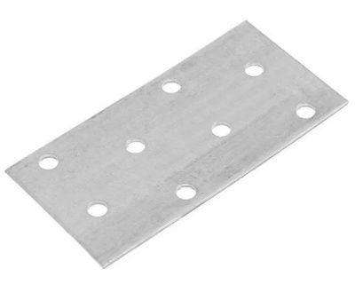 Пластина крепежная 80*40*1,5мм оцинк