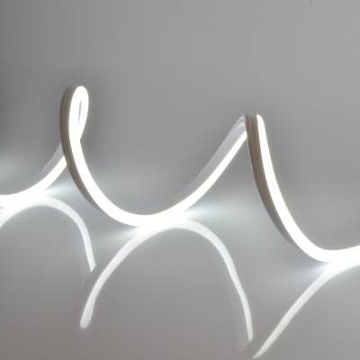 Лента светодиод.(НЕОН)КОМПЛЕКТ 5м 6500K,сет.шнур 1,5м с контрол.IP67