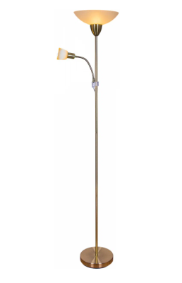 Торшер S200885/2 AB бронза 