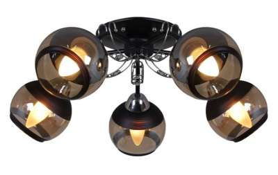 Люстра S222119/5 BK+CH