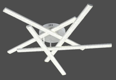 Люстра светодиодная S277138/5 WT 120W 9600lm с пультом 770*150 мм 