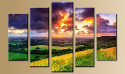Модульная картина 80*140
