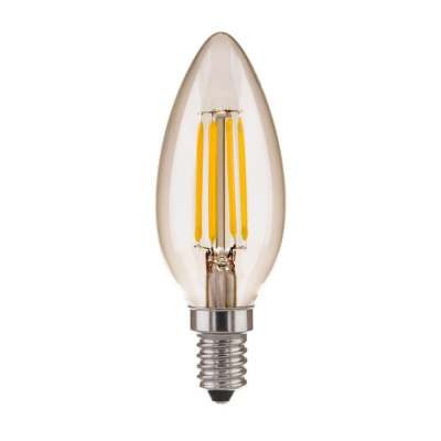 Лампа св/д General нитевидная свеча проз. E14 10W 4500К
