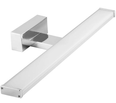 Светильник светод.для картин зеркал FERON 8W(650lm) 4K хром 400*120*40