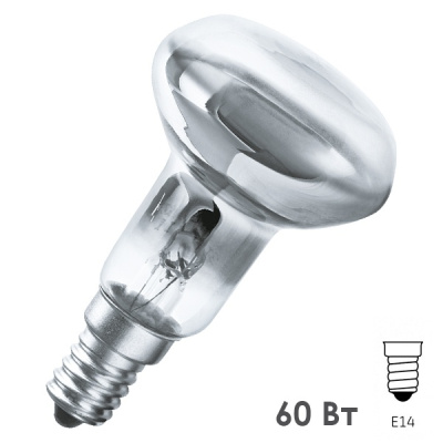 Лампа накаливания R50 (зеркалка) Е14 60Вт Navigator