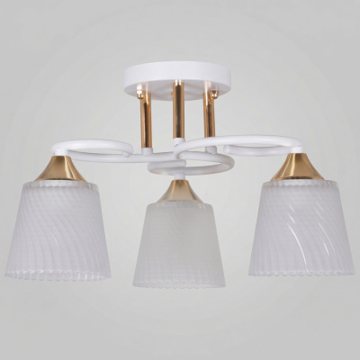 Люстра потолочная S206360/3 WT+FG E14