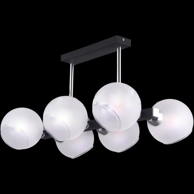 Люстра 9559/6 CR BK