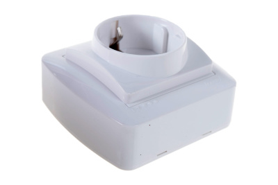 Розетка 1м 16А ОП Lezard DEMET белая