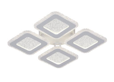 Люстра светодиодная F12359/4 LED WT 120W 550*550*80
