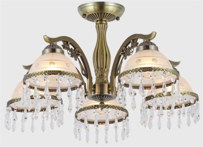 Люстра потолочная F174444/5 AB E27