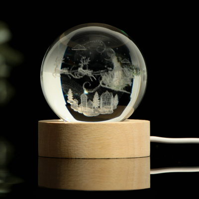 Светильник декор. св/д "Новогодний" диам. 6см