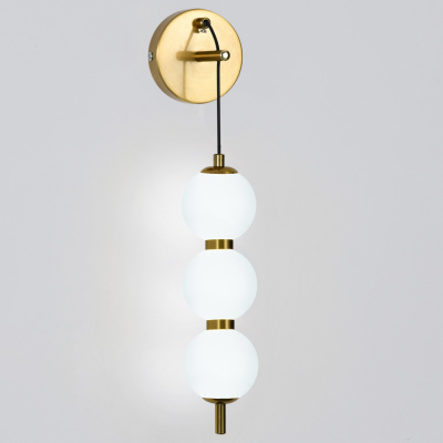 Светильник настенный S260195/3 GD LED 30W(2400lm) 600*100*130 3k-4k-6k