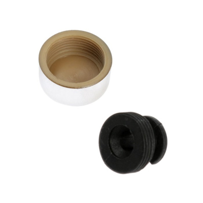 Крепление для зеркал LIGHT d=17мм пластик, хром,4шт