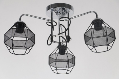 Люстра L3280/3 CR+BK