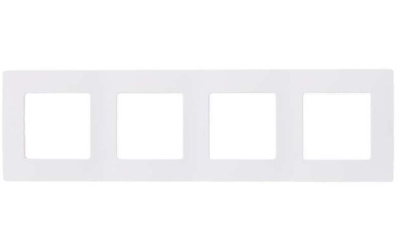 Рамка 4м Legrand ETIKA  бел