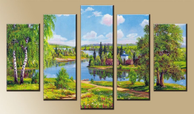 Модульная картина 80*140