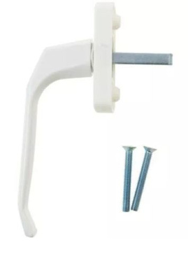 Ручка д/пласт окон "Плутон"металл. (бел) АСРемОкно