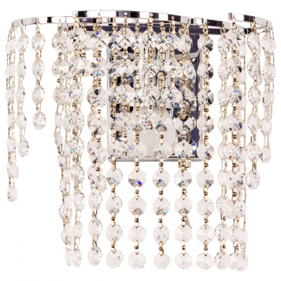 Бра D42819/1 CR+WT хрусталь