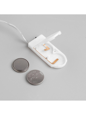 Гирлянда-нить "РОСА" 20LED длина 5м ЦВЕТНАЯ 2*CR2032