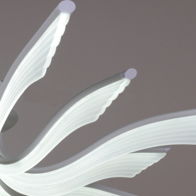 Люстра светодиодная S235390/6+6 WH 168W диам.910