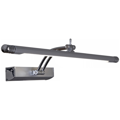 Светильник светод.для картин зеркал S200401 11W(650lm) 3K-4K-6К серебро 610*140*85