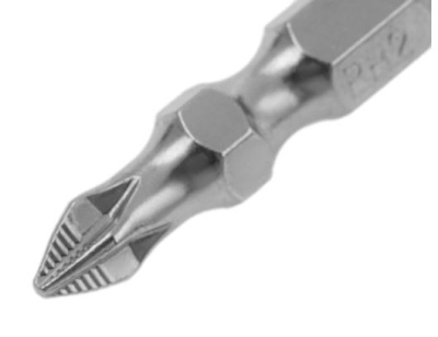 Бита PH1-PH2*45 двухсторон., сталь S2, GROSS