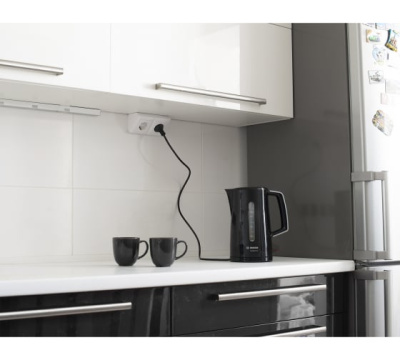 Блок Стиль угловой розетка ОУ 2х местная бел.земля. Беларусь