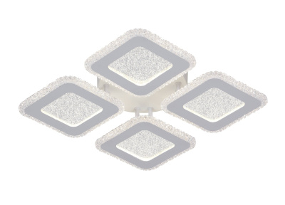Люстра светодиодная F12359/4 LED WT 120W 550*550*80