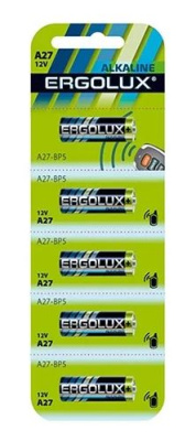 Батарейка Ergolux 27A 12V 