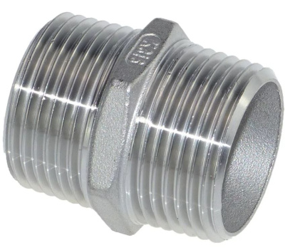 Ниппель 1/2" Нр-Нр ник.