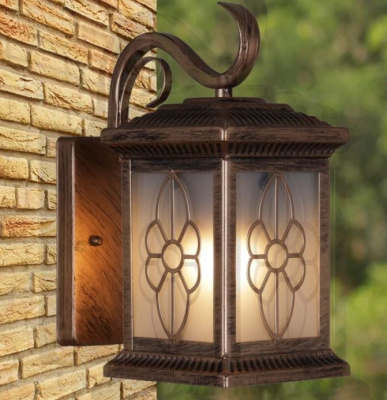 Светильник уличный фонарь S208292/1U BKG