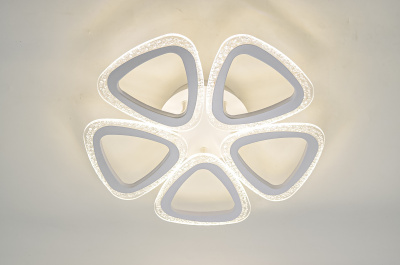 Люстра светодиодная L321026-5 LED с пультом 80W  