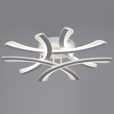 Люстра светодиодная S294090/5 WH 90W диам.550