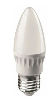 Лампа св/д ОНЛАЙТ свеча 6Вт E27 4K холодный свет 71631
