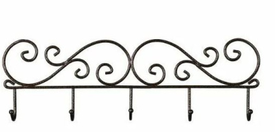Вешалка "Кружева5" 40*13*4см(черная)