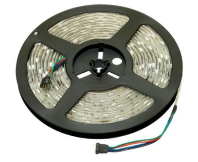 Лента светодод.Jazzway ECO SMD5050 30LED/m12V 7.2W/m RGB IP20