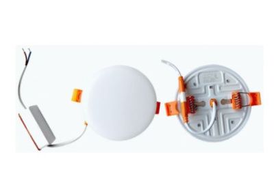 Светильник св/д встраивемый под любое отверстие КРУГ без рамки(50-100мм) 10вт 6500К 100*20