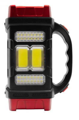 Фонарь Ultraflash 38101 40LED+2COB Type-C+солн.панель, PowerBank. аккум.
