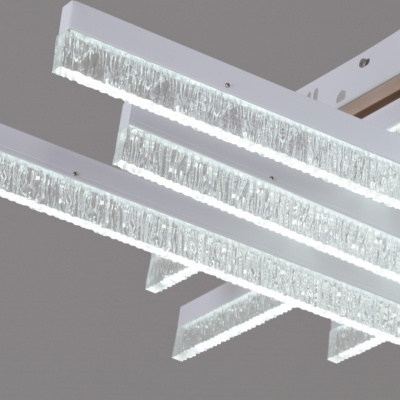 Люстра светодиодная S290295/6 WT с пультом 144W 11520lm 700*150мм