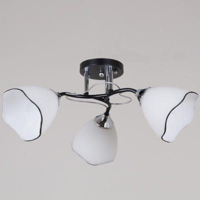 Люстра потолочная S279360/3 BK+CR E27